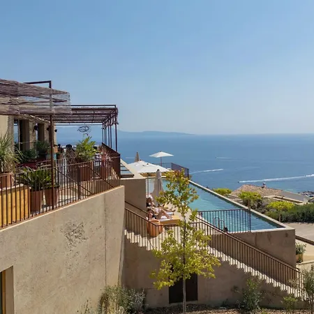 Mylos - Cargese, Piscine Interieure Et Exterieure