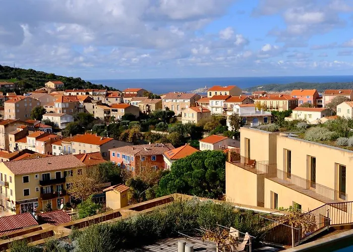 Hotel Mylos - Cargese, Piscine Interieure Et Exterieure Cargèse
